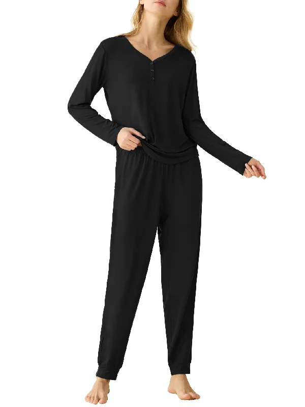 Women's Bamboo Viscose Pajamas Set 2 Piece Sleepwear