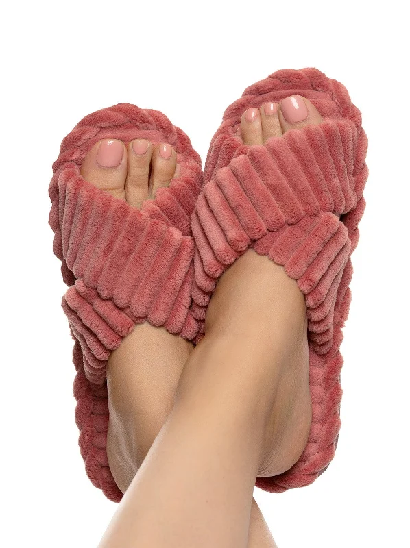 Terry Rib Slippers