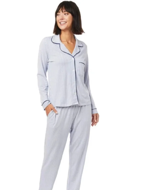 THE CAT’S PJS ~ 2 pc simple stripe pj set