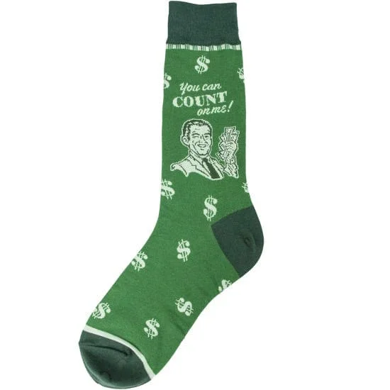 Accountant Men's Crew Socks