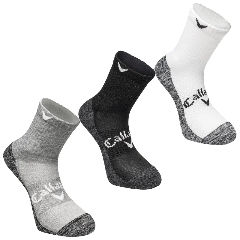 Callaway Mens OptiDri Mid Socks (1 Pair)