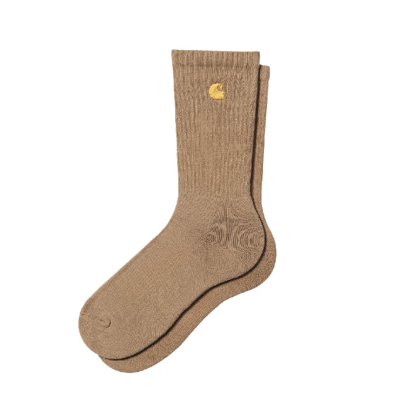 Carhartt WIP Chase Socks Peanut / Gold