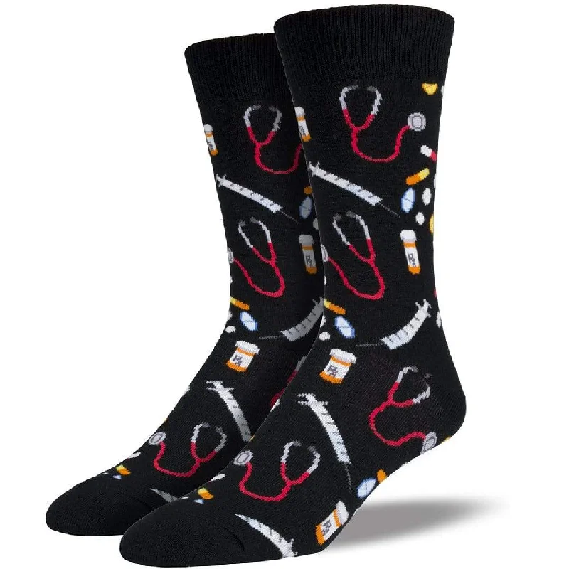 Meds Men's King Size Crew Sock