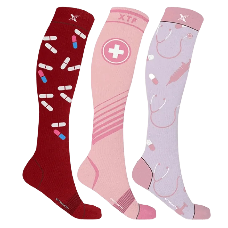 Medical Compression Socks (3-Pairs)