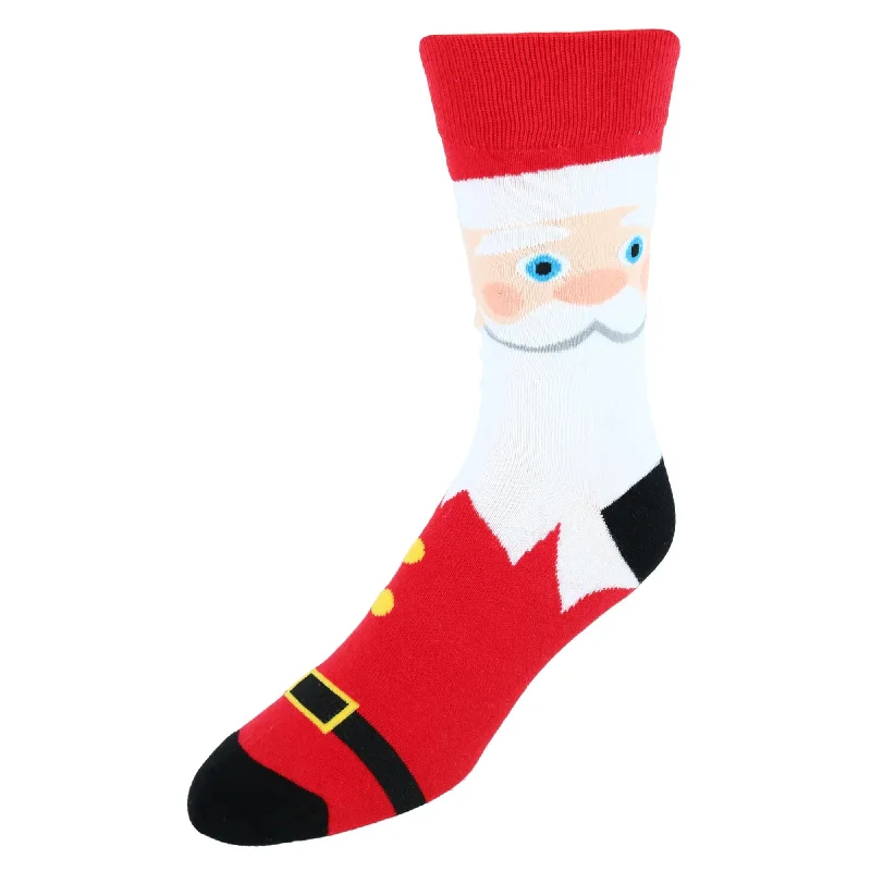 CTM® Men's Santa Claus Christmas Novelty Socks