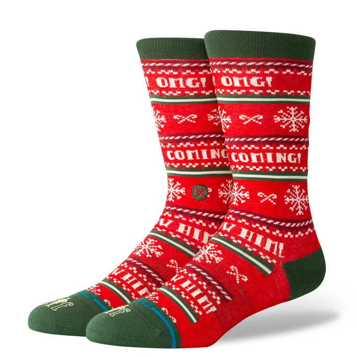 Elf x Stance "I Know Him" Crew Socks