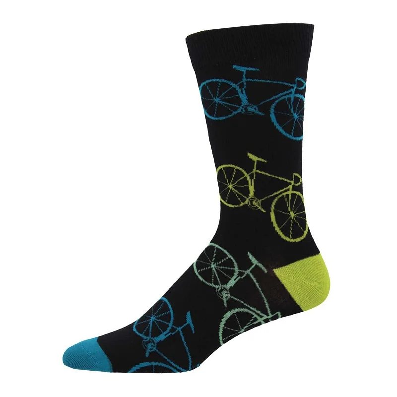 Fixie Men's Bamboo Crew Socks