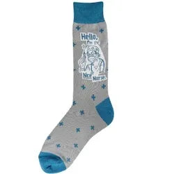 Men's Sock - Nice Nurse - 7072M