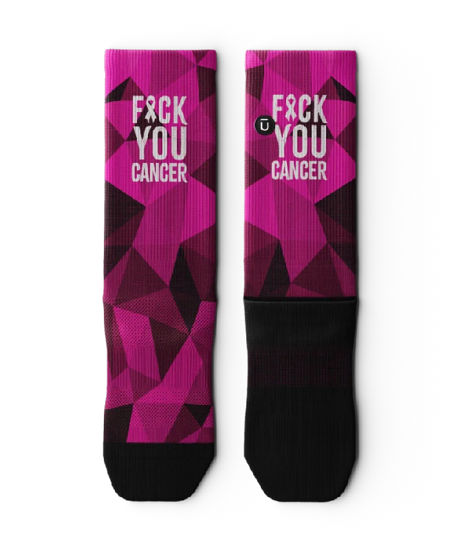 FU Breast Cancer Crew Socks