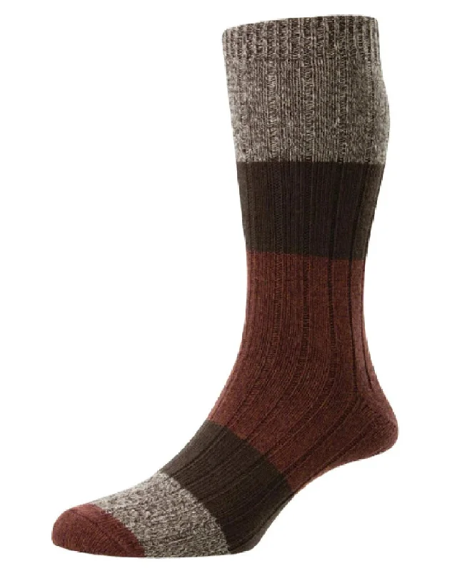 HJ Hall Acacia Chunky Cotton Socks