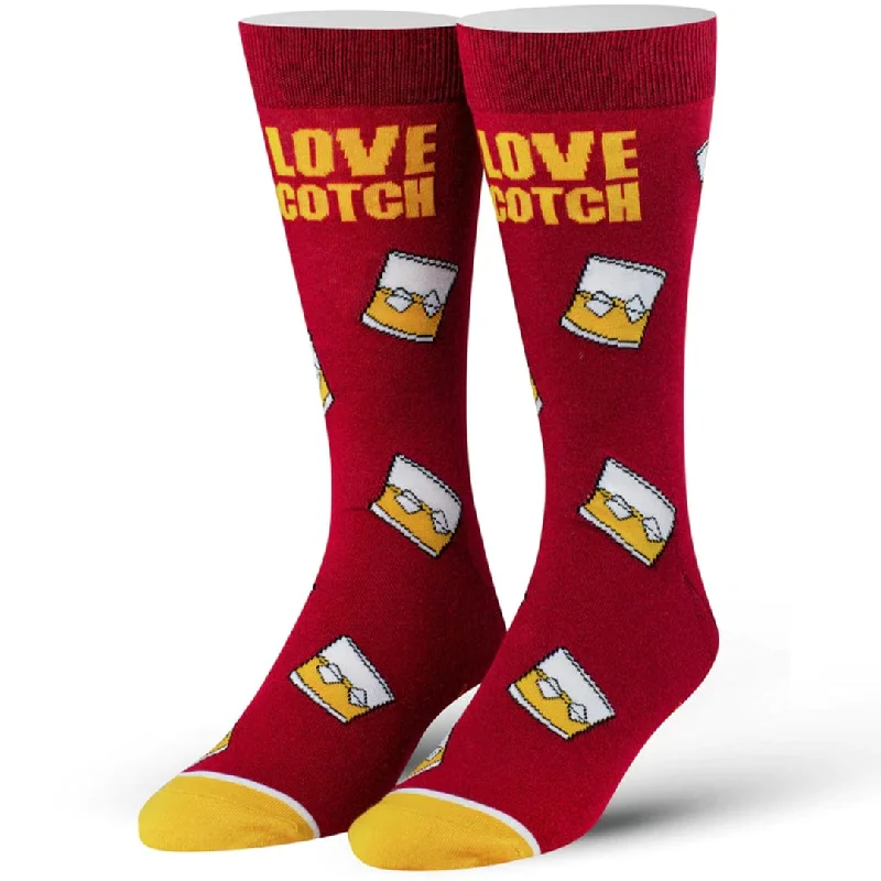 I Love Scotch Men's Crew Socks