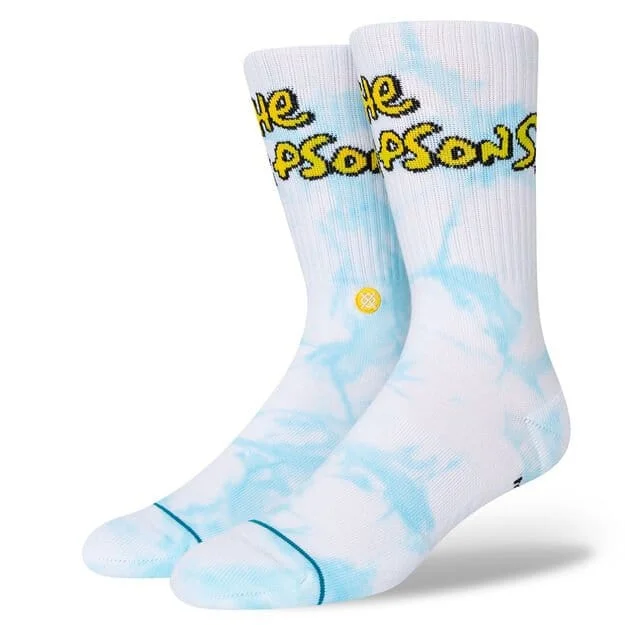 Intro Simpsons Men's Crew Socks