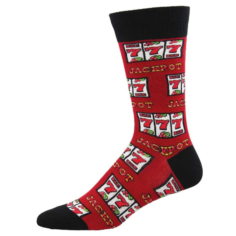 Jackpot Men's Crew Socks