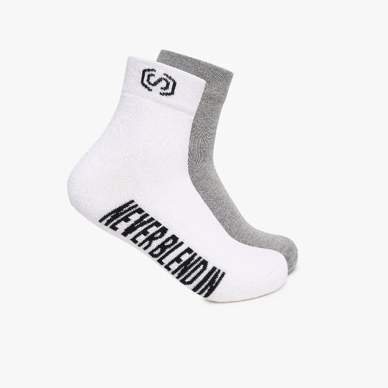 Mens Cotton Ankle Length Socks (Pack of 2)