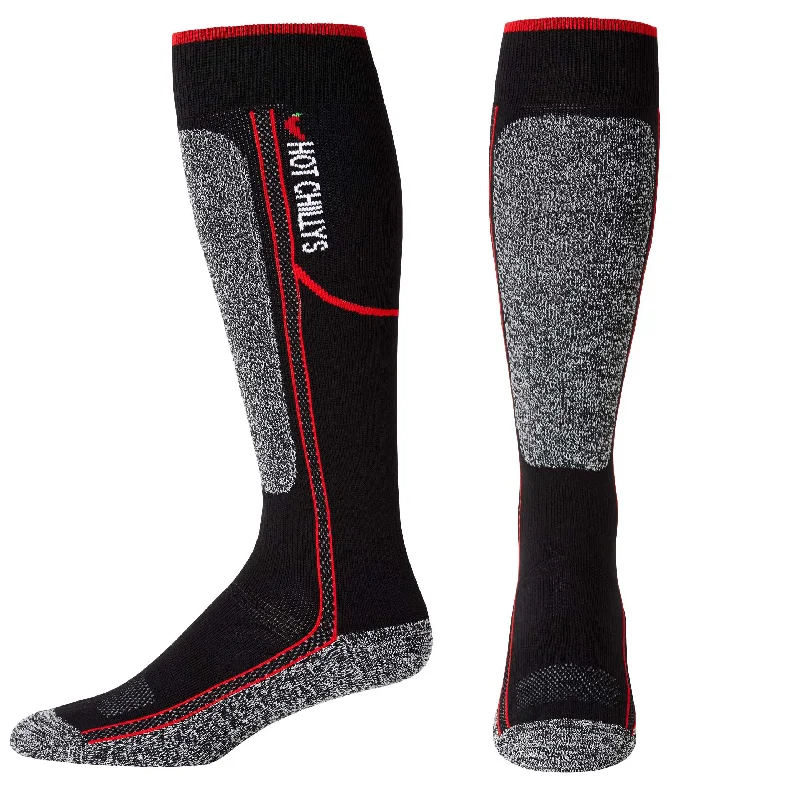 Men's Elite Heat Low Volume Sock - Black/Red