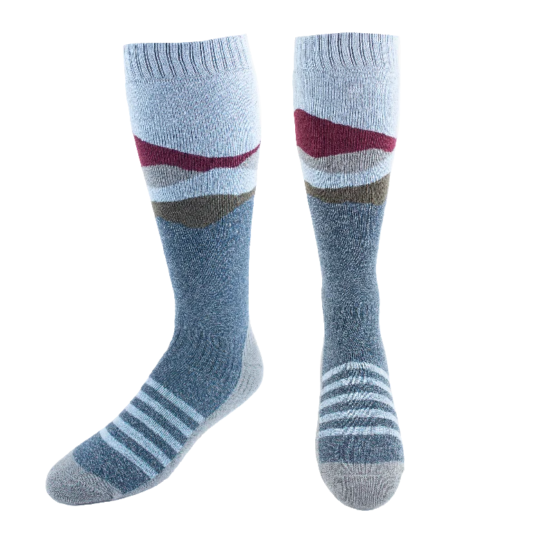 Men's Mid Volume Sock - Mountain Range