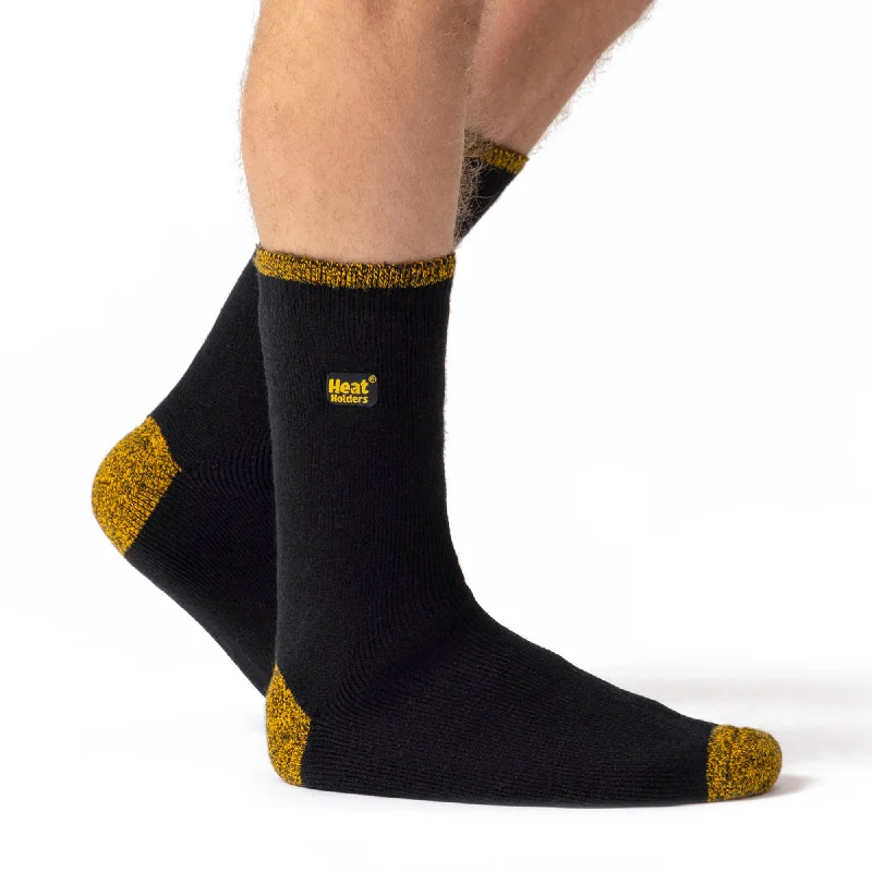 Mens Lite Workforce Socks - Black