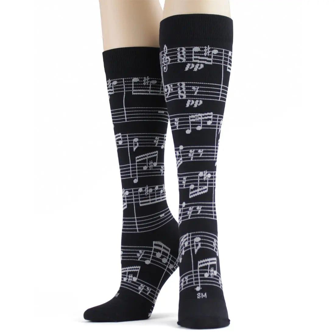 Music Notes Men's Compression Socks