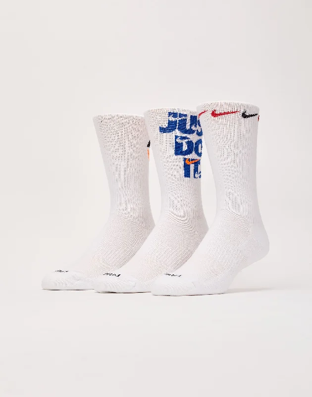 Nike Everyday Plus Cushioned 3-Pack Crew Socks