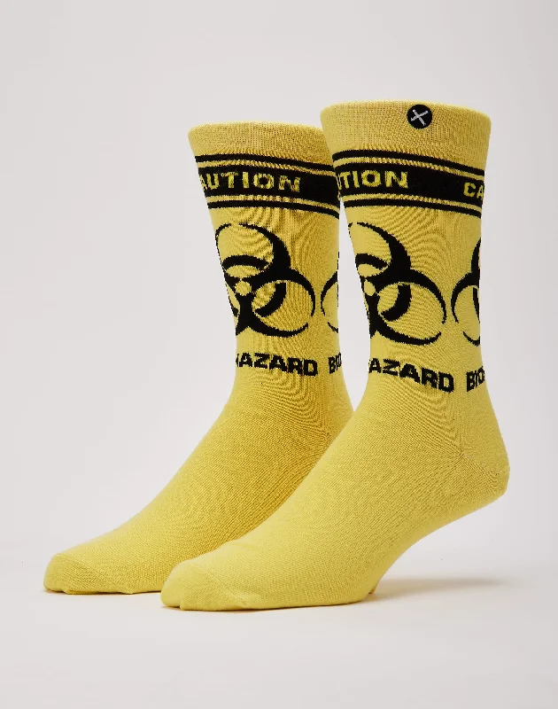 Odd Sox Biohazard Crew Socks