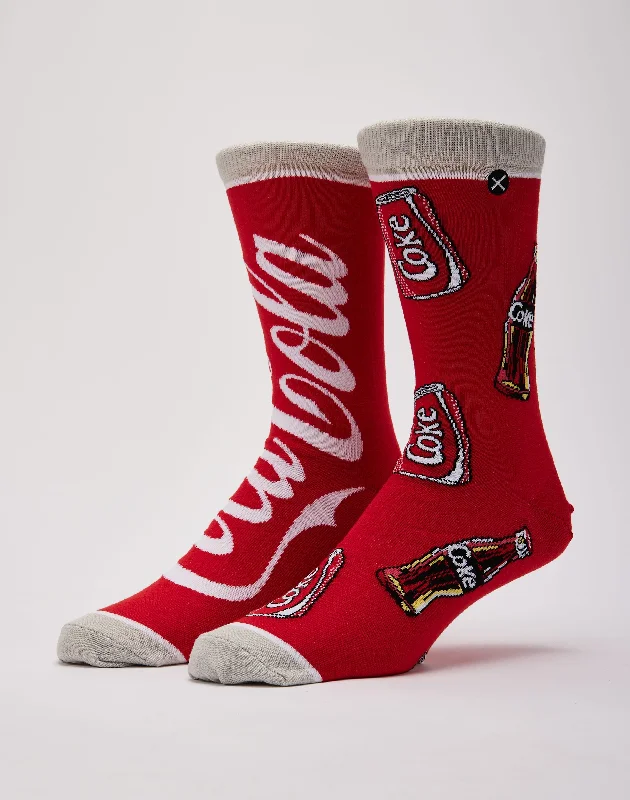 Odd Sox Coca-Cola Split Crew Socks