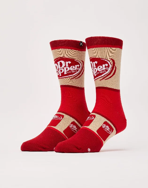 Odd Sox Dr Pepper Crew Socks