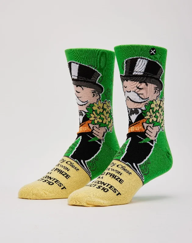 Odd Sox Monopoly Crew Socks