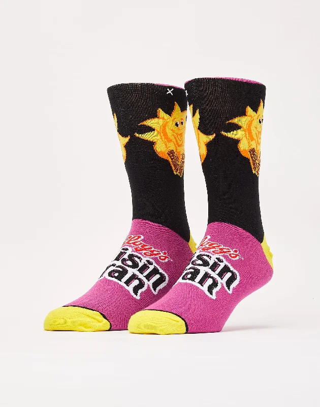 Odd Sox Raisin Bran Crew Socks