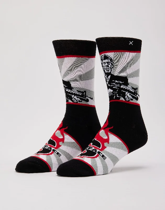 Odd Sox Scarface Burst Crew Socks