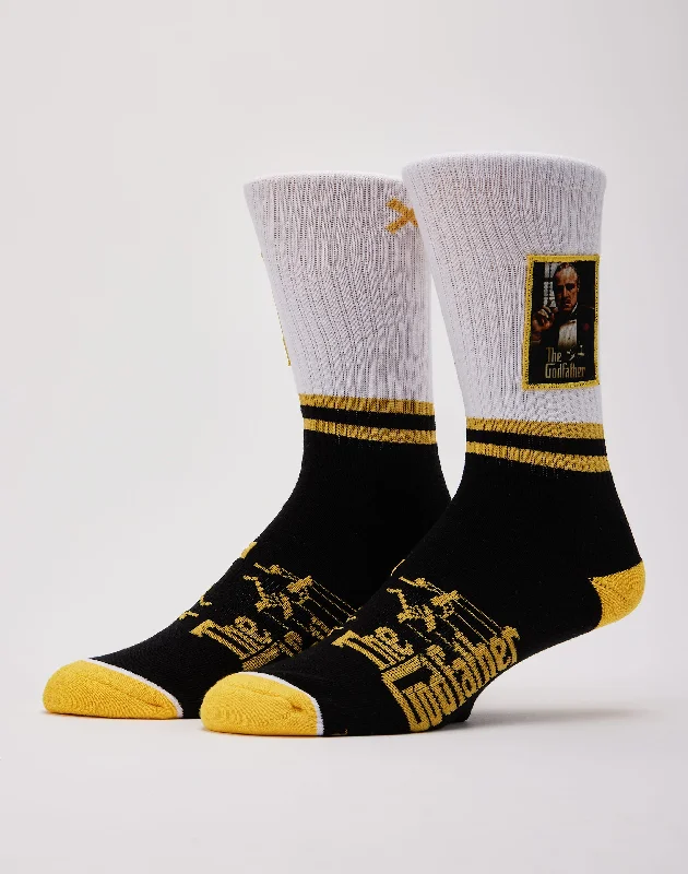 Odd Sox The Godfather Patch Crew Socks