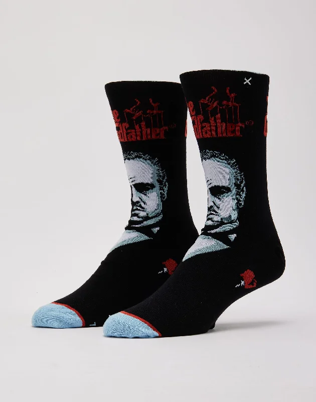 Odd Sox The Godfather Shadows Crew Socks