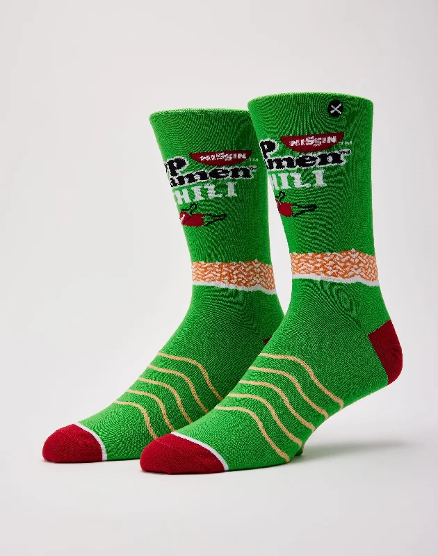 Odd Sox Top Ramen Chili Crew Socks