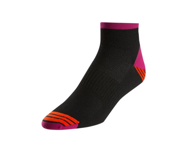 Pearl Izumi Elite Low Cuff Sock - Womens - Triangle Purple Wine - 2019