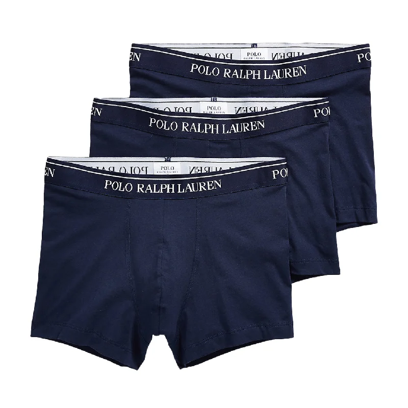 Polo Ralph Lauren Stretch Cotton Trunk 3-Pack Navy / Navy / Navy