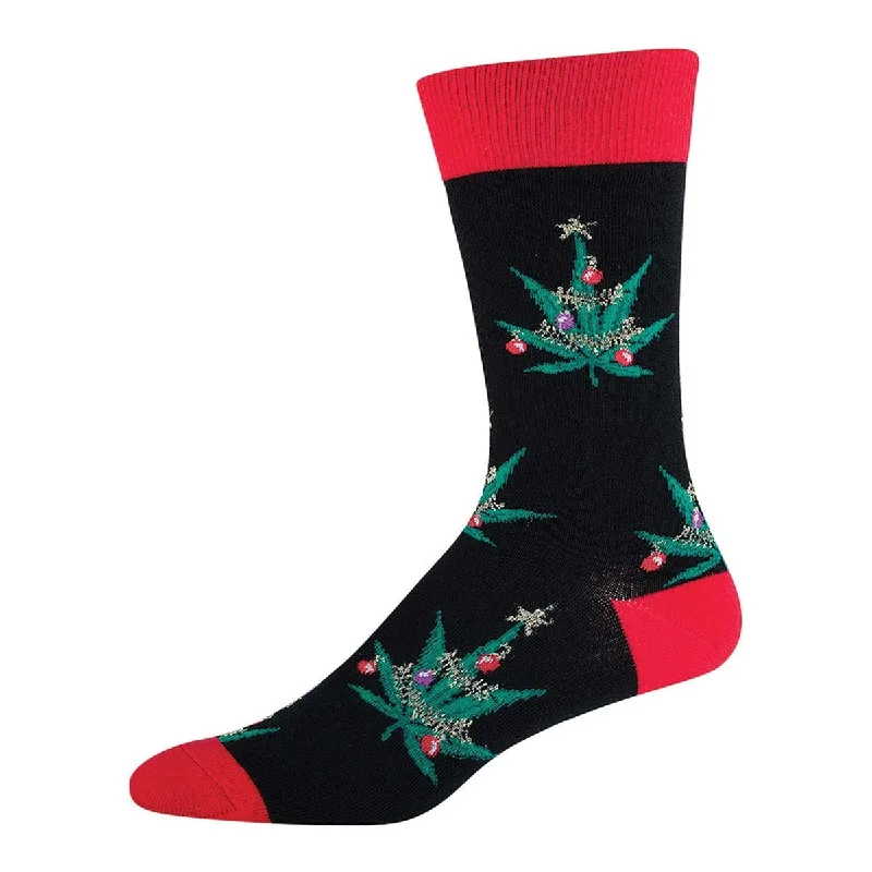 Pot Lovers Xmas Crew Socks