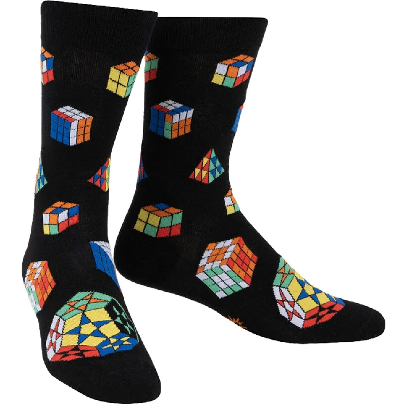 Puzzle Box Men's Crew Socks