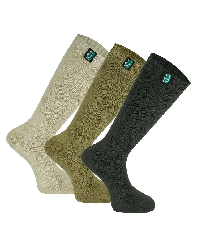 Ridgeline Cotton Work Socks Full Length