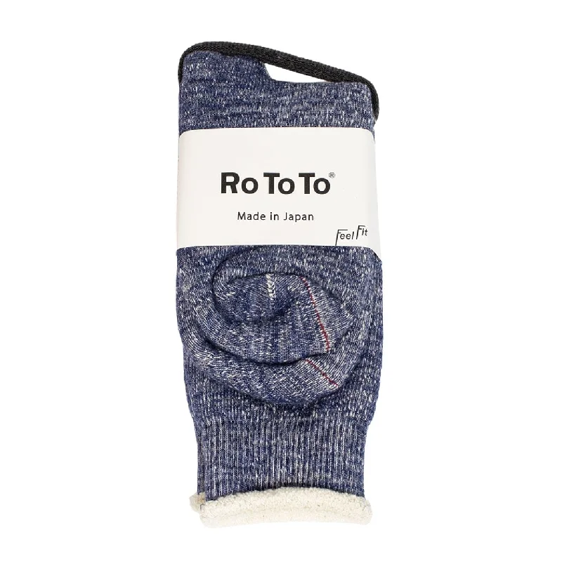 RoToTo Double Face Socks Deep Ocean