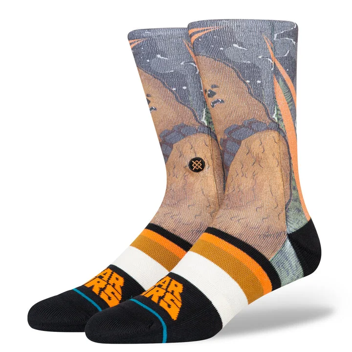 Stance x Star Wars "Chewie By Jaz" Polyester Blend Crew Socks