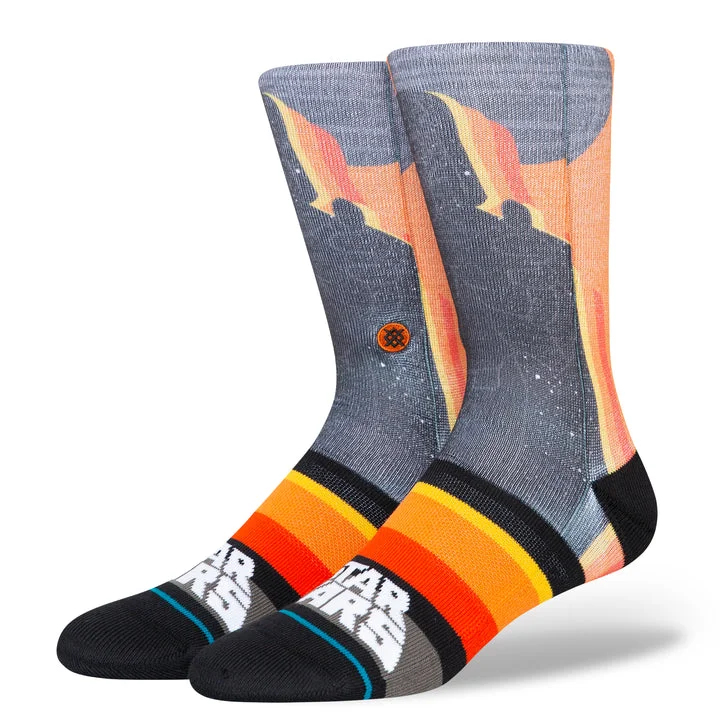 Stance x Star Wars "Darth By Jaz" Polyester Blend Crew Socks