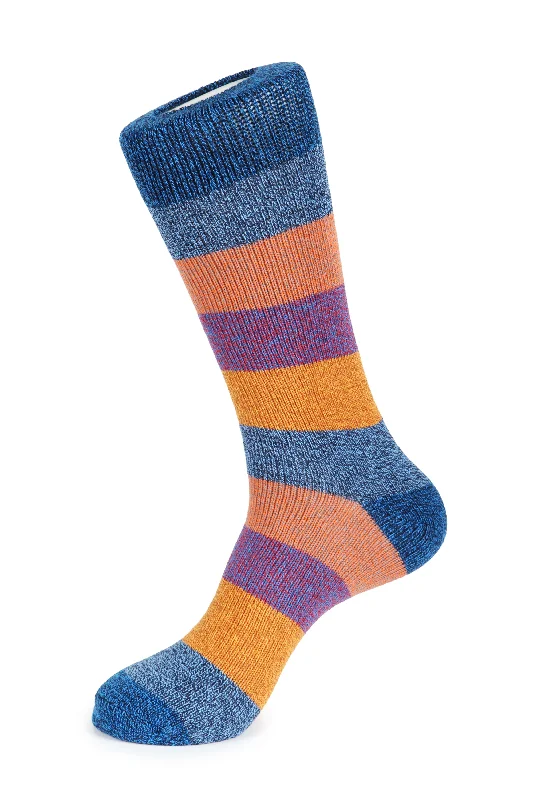 Thick Stripe Boot Socks