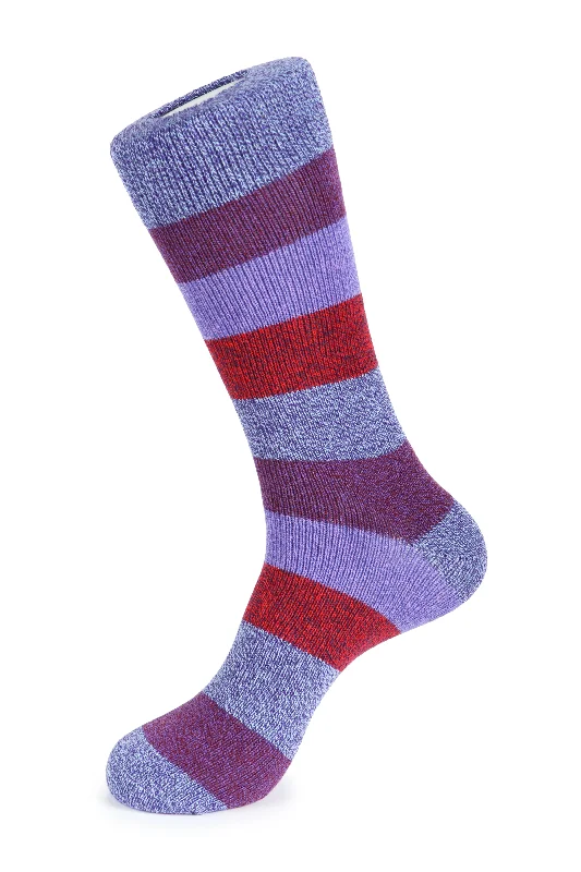 Thick Stripe Boot Socks