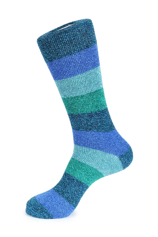 Thick Stripe Boot Socks