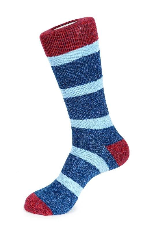 Thick Sailor Stripe Boot Sock