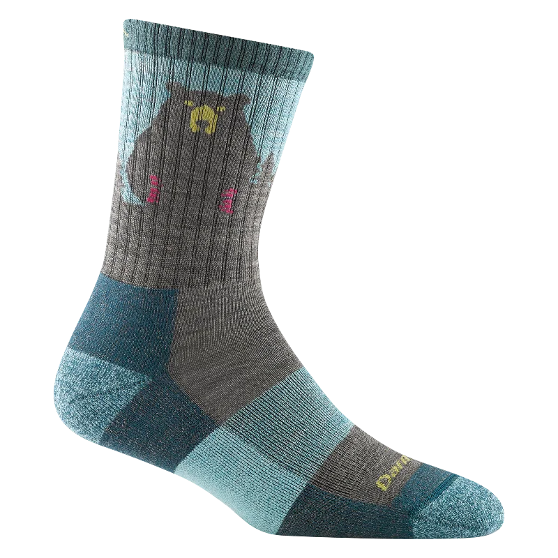 Women's Bear Town Micro Crew  Lightweight Hiking Sock